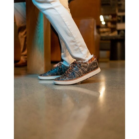 Harmony 783 Giraffe Print Leather Classic Walker Luxe Grounding Shoes - Size 9 - Picture 7 of 7